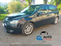 Usata VW Golf VI Highline 110 CV (80 kW) 2010 Nero Utilitaria