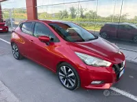 Usata Nissan Micra Tekna 90 CV (66 kW) 2019 Rosso Utilitaria