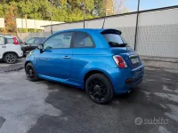 Usata Fiat 500 Lounge 105 CV (77 kW) 2014 Blu Berlina