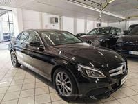 Usata Mercedes C180 Avantgarde 156 CV (114 kW) 2017 Nero Berlina