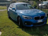 Usata BMW 116 M Sport 116 CV (85 kW) 2019 Blu Utilitaria