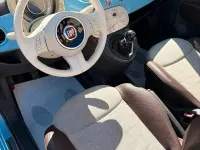 Brugt Fiat 500C Lounge 69 HK (50 kW) 2014 Blå Cabriolet