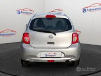Usata Nissan Micra Visia 80 CV (58 kW) 2015 Grigio Utilitaria