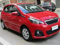 Usata Peugeot 108 Active 72 CV (52 kW) 2019 Rosso Utilitaria