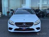 Usata Mercedes C220 160 CV (117 kW) 2019 Bianco Berlina