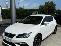 Usata Seat Leon FR 131 CV (96 kW) 2020 Bianco Berlina