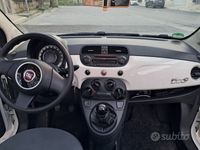 Usata Fiat 500 69 CV (50 kW) 2012 Bianco Cabrio