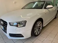 Usata Audi A5 Cabriolet S-Line 190 CV (139 kW) 2016 Bianco Cabrio
