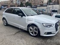 Usata Audi A3 Sportback Design 116 CV (85 kW) 2018 Bianco Utilitaria