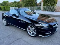 Usado Mercedes SLK200 AMG 184 CV (135 kW) 2014 Negro Descapotable