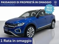 Usata VW T-Roc Style 110 CV (80 kW) 2022 Ravenna blue metallizzato deep SUV