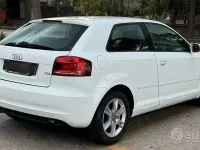 Usata Audi A3 Comfort 105 CV (77 kW) 2011 Bianco Utilitaria