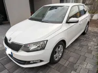Usata Skoda Fabia Ambition 90 CV (66 kW) 2016 Bianco Berlina