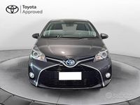 Usata Toyota Yaris Hybrid Active 101 CV (74 kW) 2016 Grigio Berlina