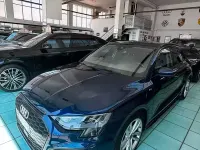 Usata Audi A3 S-Line 150 CV (110 kW) 2021 Blu/azzurro Berlina