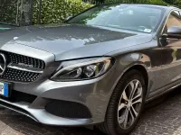 Usata Mercedes C220 170 CV (125 kW) 2017 Grigio Berlina