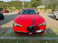 Usata Alfa Romeo Stelvio 160 CV (117 kW) 2021 Rosso SUV