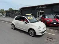 Usata Fiat 500 Lounge 95 CV (69 kW) 2011 Bianco Utilitaria