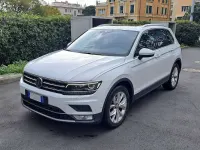 Usata VW Tiguan Executive 150 CV (110 kW) 2017 Bianco SUV
