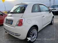 Usata Fiat 500 Lounge 101 CV (74 kW) 2009 Bianco Cabrio