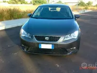 Usata Seat Leon Style 116 CV (85 kW) 2016 Grigio Berlina