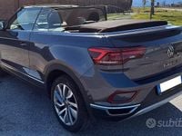 Usata VW T-Roc Cabriolet Style 150 CV (110 kW) 2023 Grigio Cabrio