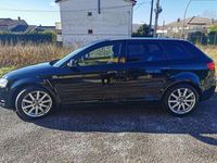 Usata Audi A3 Attraction 140 CV (102 kW) 2012 Nero Berlina