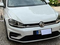 Usata VW Golf VII R-line 150 CV (110 kW) 2018 Bianco Berlina