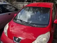 Usata Peugeot 107 68 CV (50 kW) 2007 Rosso Utilitaria
