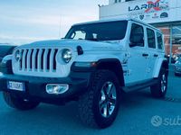 Usata Jeep Wrangler Unlimited Sahara 199 CV (146 kW) 2018 Bianco SUV