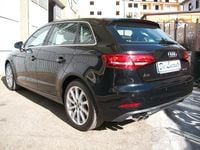 Usata Audi A3 Design 150 CV (110 kW) 2018 Nero Berlina