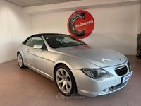 Begagnad BMW 645 Cabriolet Efficient Dynamics 333 HK (244 kW) 2004 Silver Cab