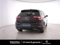 Usata VW Polo R-line 95 CV (69 kW) 2023 Nero Utilitaria