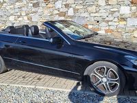 Usata Mercedes E220 170 CV (125 kW) 2014 Nero Cabrio