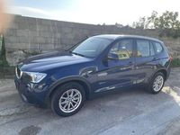 Usata BMW X3 150 CV (110 kW) 2014 Blu/azzurro SUV