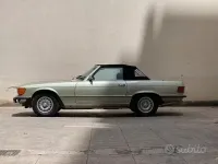 Usata Mercedes SL450 109 CV (80 kW) 1970 Verde Cabrio
