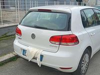 Usata VW Golf VI 80 CV (58 kW) 2011 Bianco Utilitaria