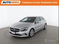 Usata Mercedes A180 109 CV (80 kW) 2017 Argento Berlina