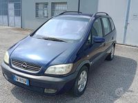 Usata Opel Zafira 125 CV (91 kW) 2002 Blu Monovolume