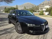Usata Alfa Romeo 159 209 CV (153 kW) 2007 Nero Station wagon