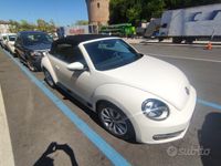 Usata VW Beetle Cabriolet Design 105 CV (77 kW) 2013 Bianco Cabrio