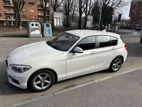 Usata BMW 118 Efficient Dynamics 150 CV (110 kW) 2015 Bianco Utilitaria
