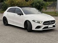 Usata Mercedes A200 AMG line 163 CV (119 kW) 2018 Bianco Berlina