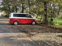 Usata VW Caravelle 150 CV (110 kW) 2016 Bianco Furgone