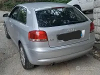 Usata Audi A3 102 CV (75 kW) 2004 Grigio Utilitaria