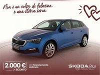 Usata Skoda Scala Style 90 CV (66 kW) 2021 Blu race metallizzato Utilitaria