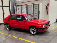 Usata Lancia Delta 166 CV (122 kW) 1987 Rosso Utilitaria