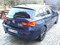 Usata BMW 116 Sport Line 116 CV (85 kW) 2018 Blu Utilitaria