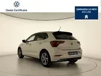 Usata VW Polo R-line 95 CV (69 kW) 2023 Beige Utilitaria