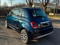 Usata Fiat 500 Lounge 105 CV (77 kW) 2019 Blu Utilitaria